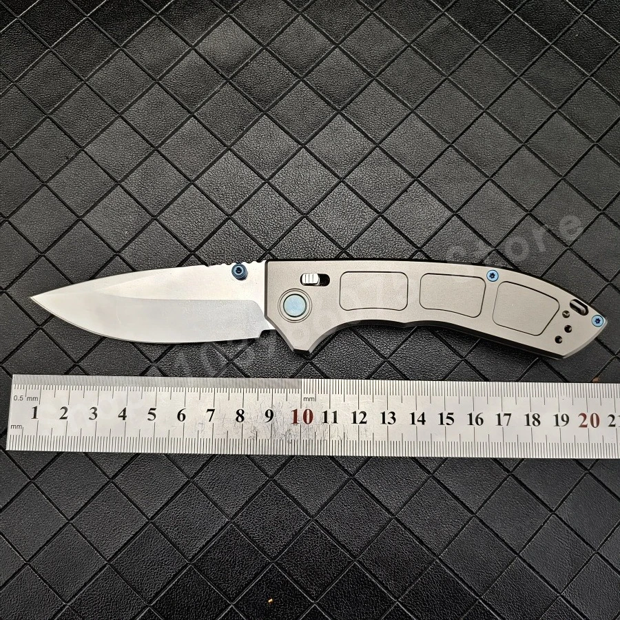 BM 748 나로우스 폴딩 나이프 D2 스틸 블레이드와 알루미늄 핸들 휴대용 가정용 과일 EDC 여행용 나이프 남성용 선물