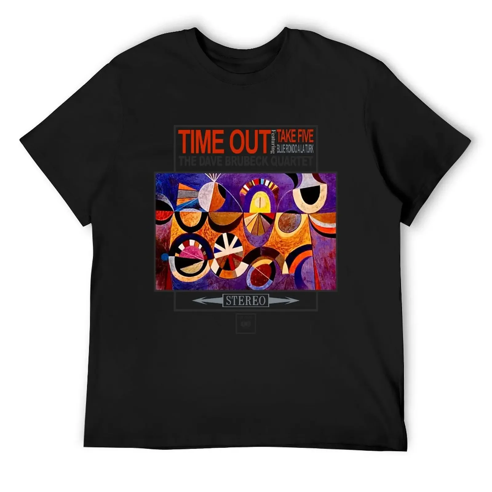 Time Out - The Dave Brubeck Quartet T-Shirt T-shirts oversize tops quick drying anime figures t shirts men