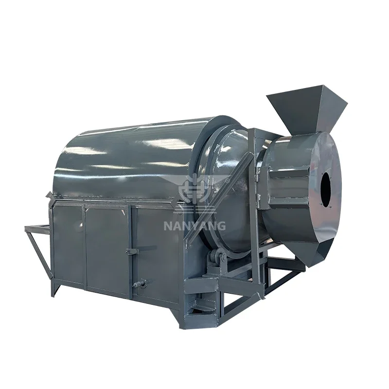 Factory Sales Multifunction Small Rotary Dryer Drum Dryer  Industrial Sand Mineral Powder Salt Rotary Drum Dryer