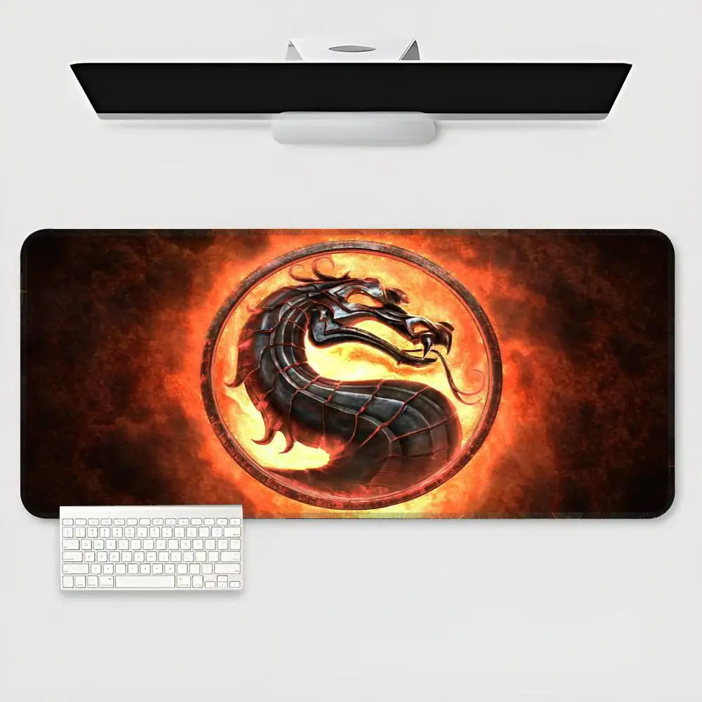 Mortal Kombat     Mouse Pad game teclado XXL Mouse Pad Large Computer Laptop Non-slip Keyboard Desk Mat Mousepad