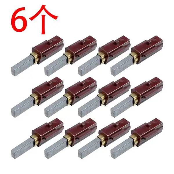 For Ametek Lamb Electric Vacuum Motor Carbon Brush 2311480, 333261, 33326-1 6PCS