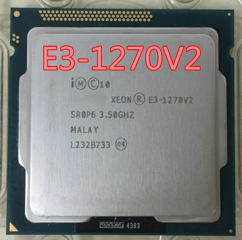 

Xeon Processor E3-1270 V2 e3-1270 V2 E3 1270 V2 Quad-Core Processor LGA1155 Desktop CPU Used