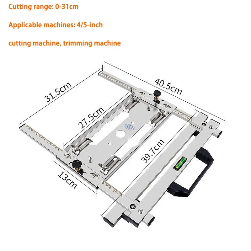 Woodworking Board Cutter Suitable for Electric Circular Saw Cutting Machines Quick Positioning Backing Board Cutting Machine
