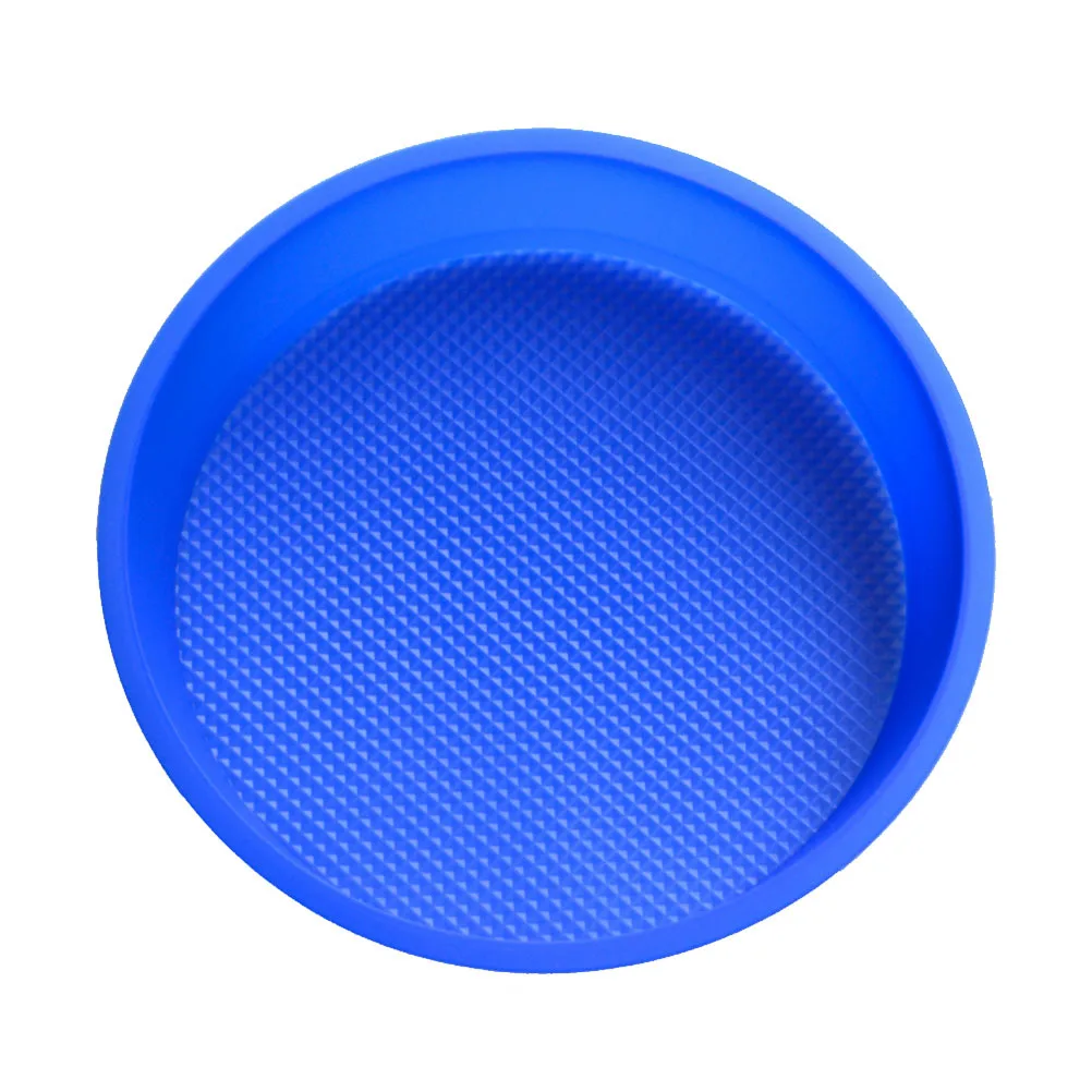 

9-Inch Round Cake Mold Pan Silicone Bakeware Nonstick Baking Sheet For Mousse Bread Oven Safe Dishwasher Safe