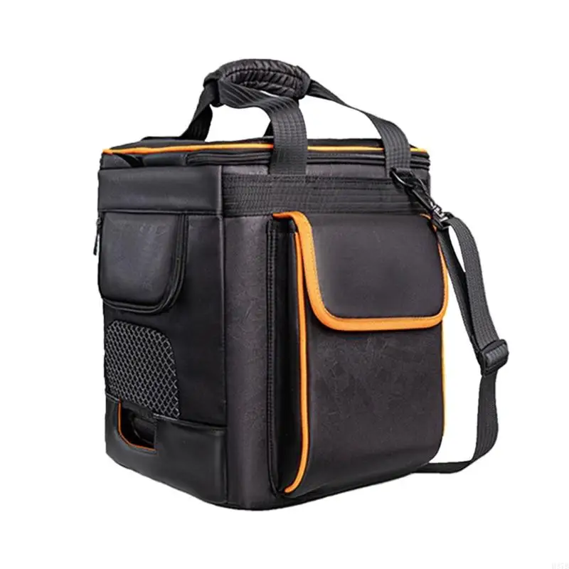 

H37B Stylish Carrying Case With Handle Shoulder Belt For Speaker Shockproof Carry Bag