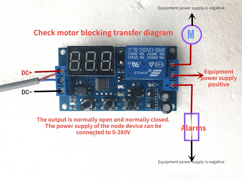 Magnetic Magnet Hall Sensor Switch Timing Counting Delay Alarm Cycle Relay Module Control Board 12V