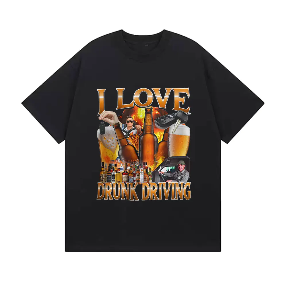 Funny Beer Lover Drinking Humor Present Meme Printed T-Shirt Women Fashion T Shirts Summer Round Neck Short Sleeve Clothing