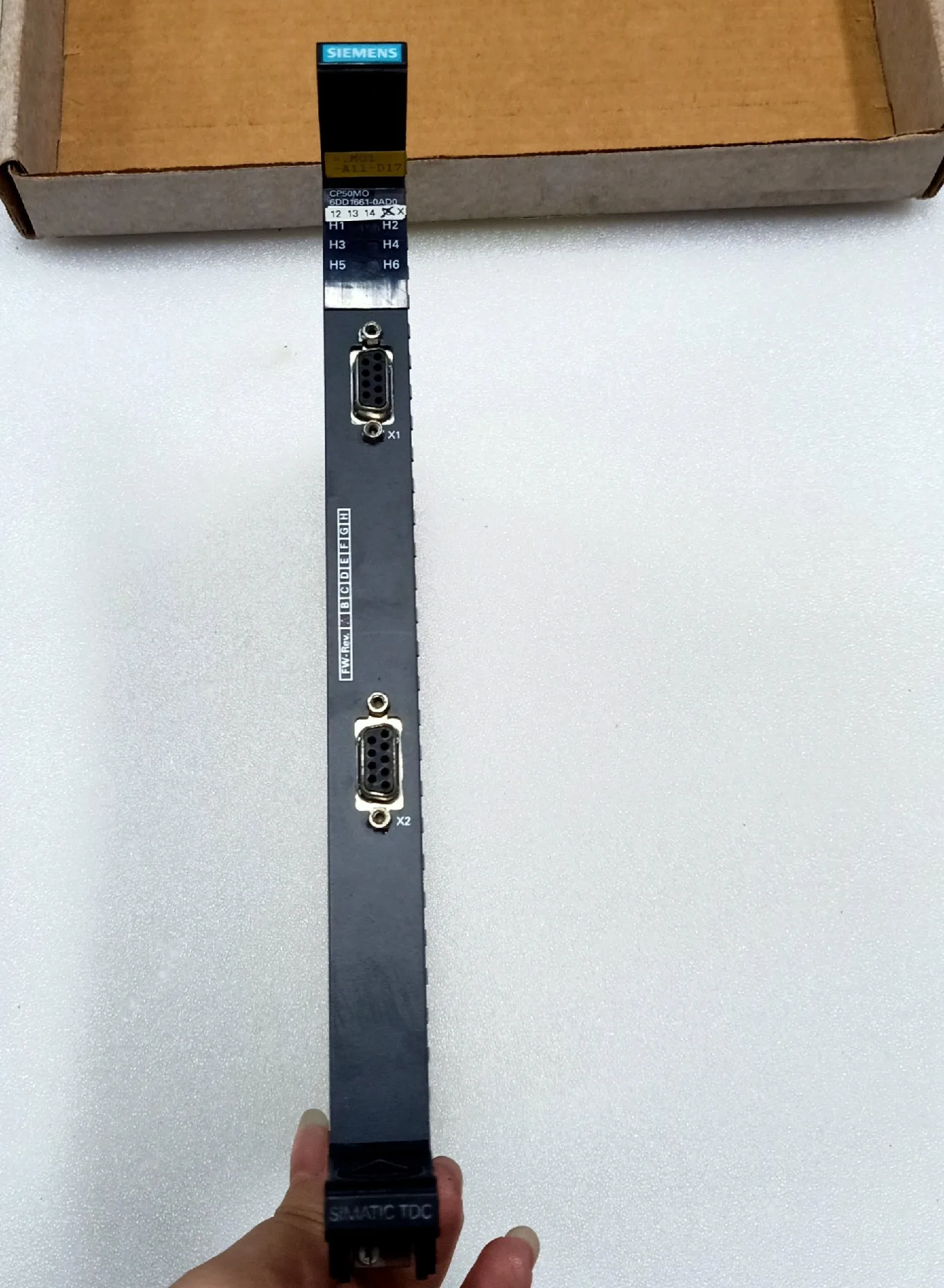 6DD1661-0AD0 Control Card for Siemens