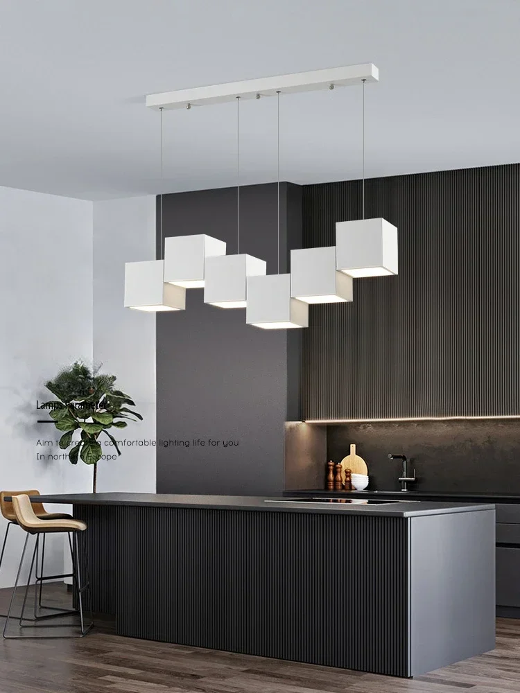 Modern Minimalist Geometric Dining Room Pendant Light Designer Creative Bar Table Office Lamp