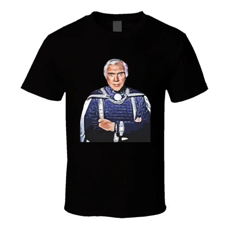 T-shirt de la série télévisée Lorne Greene Battlestar Galactica