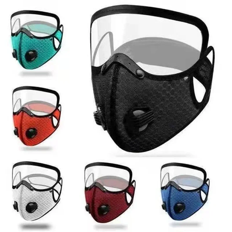 Fietsen Beschermende Riem Filter Masker Outdoor Running Sport Stofdicht Warm Masker Lens Verwijderbare