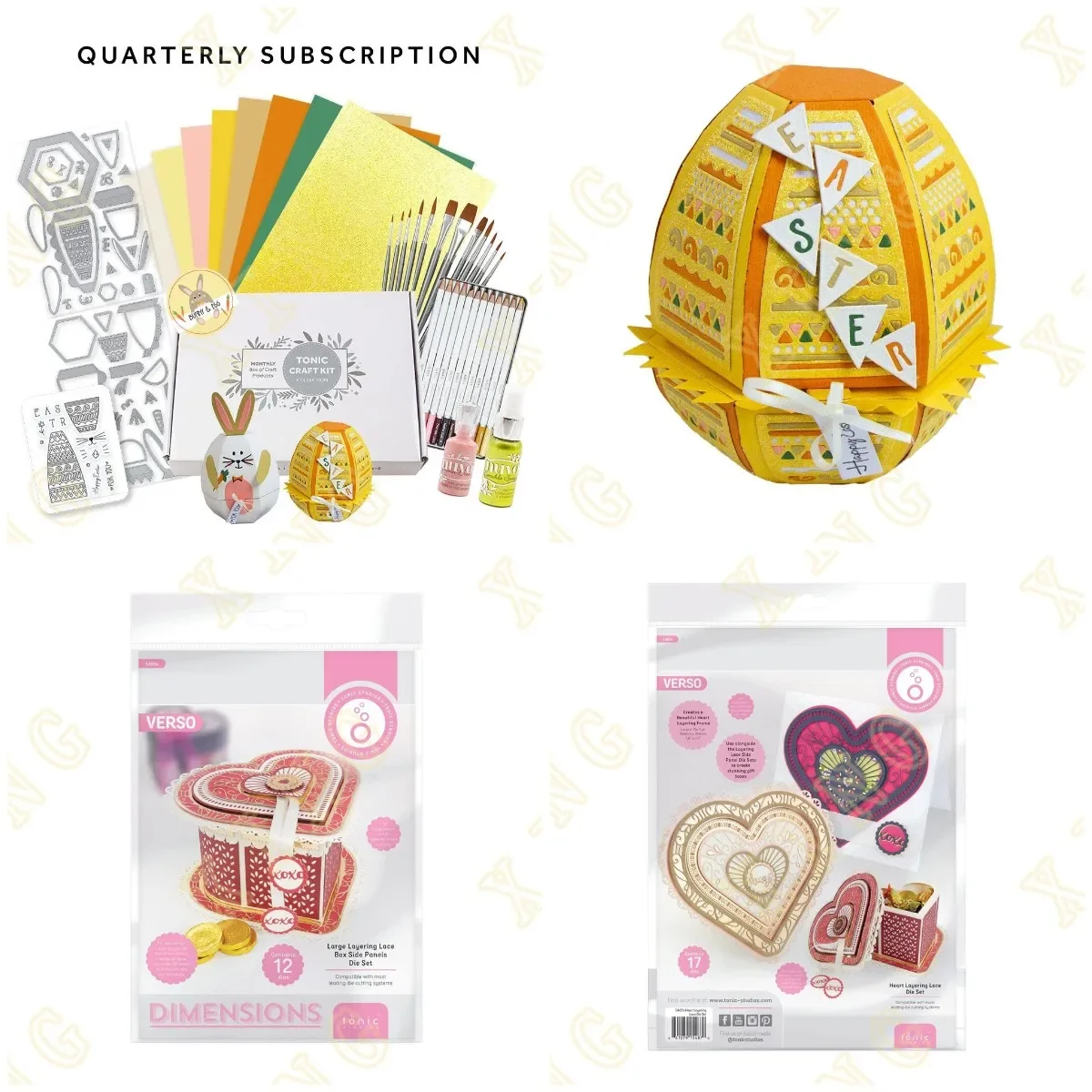 

New Hot Sale Easter Bunny Egg Heart Box Metal Cutting Dies Stencil Die Cut For DIY Scrapbooking Album Embossing Paper Card