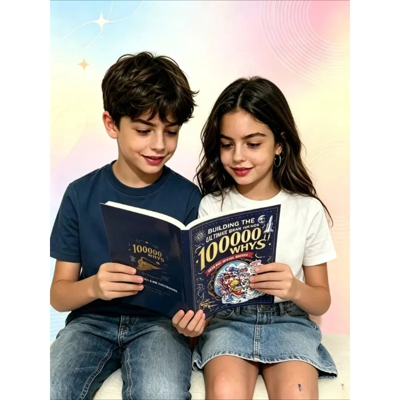 Hot Sale 100000 Whys Science Encyclopedia Book Kids Early Educational Cognitive Picture Book Parent-child Reading Story Books
