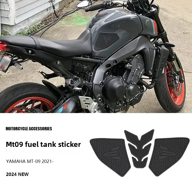 NEW For MT-09 MT 09 MT09 SP 2021 2022 2023 Anti-Scratch Side Fuel Tank Pad Fuel Tank Knee Grip Pad Side Waterproof Stickers
