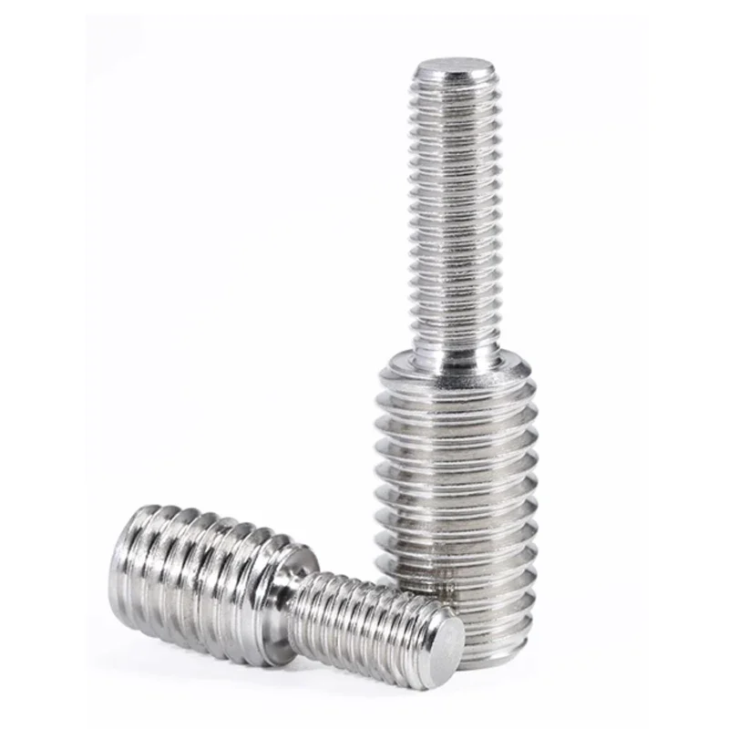 Conversion Screw M4 M5 M6 M8 M10 M12 M16 M20 Stainless Steel Metric Thread Double-end Converter Reducing Bolt Adapter Converter