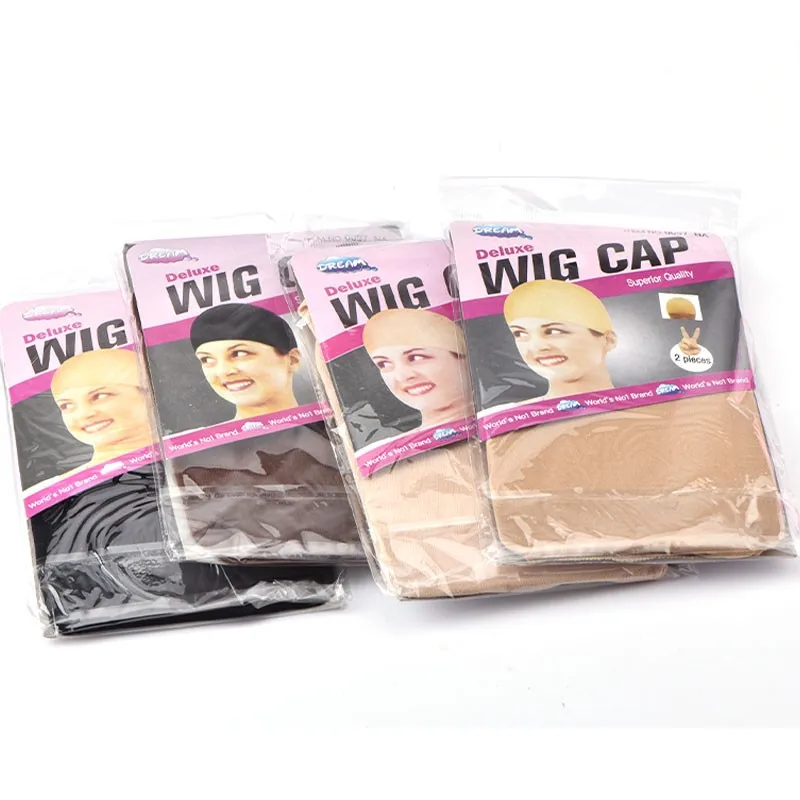 

24pieces（12Packs) Wig Caps For Making Wigs Stocking Cosplay Wig Cap Accessories Elastic Liner Mesh Nylon Hairnets