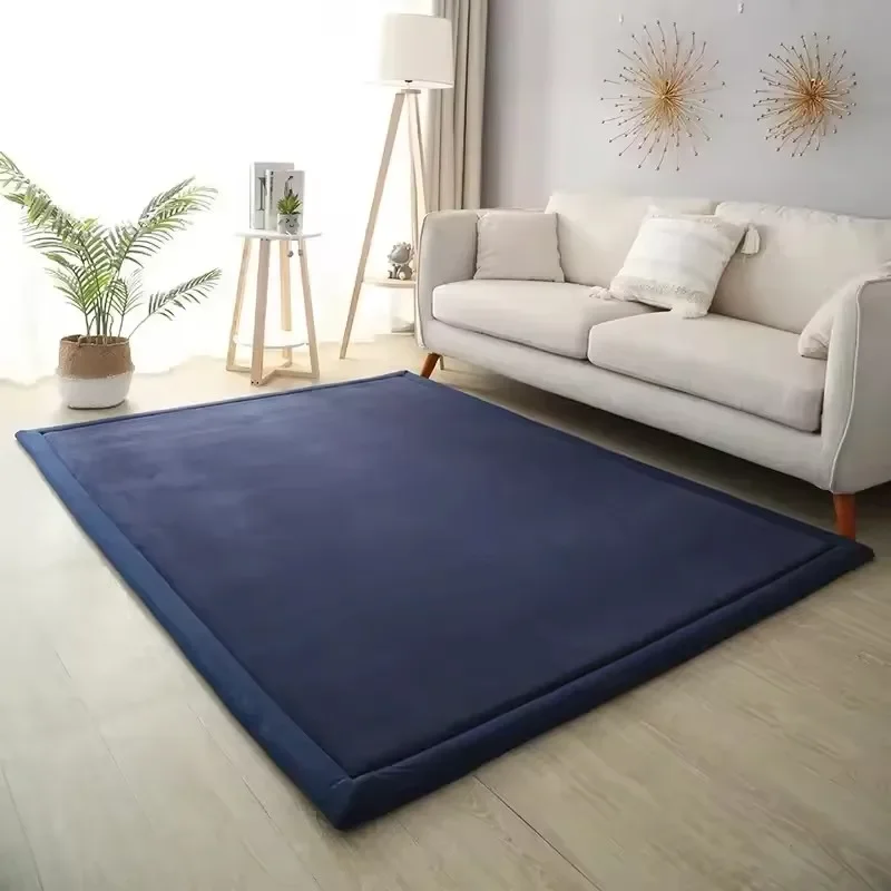 Coral Velvet Padded Non-Slip Carpet Thick 3cm Children's Tatami Mats Bay Windows Custom Mats Bedroom Living Room Rug Floor Rugs