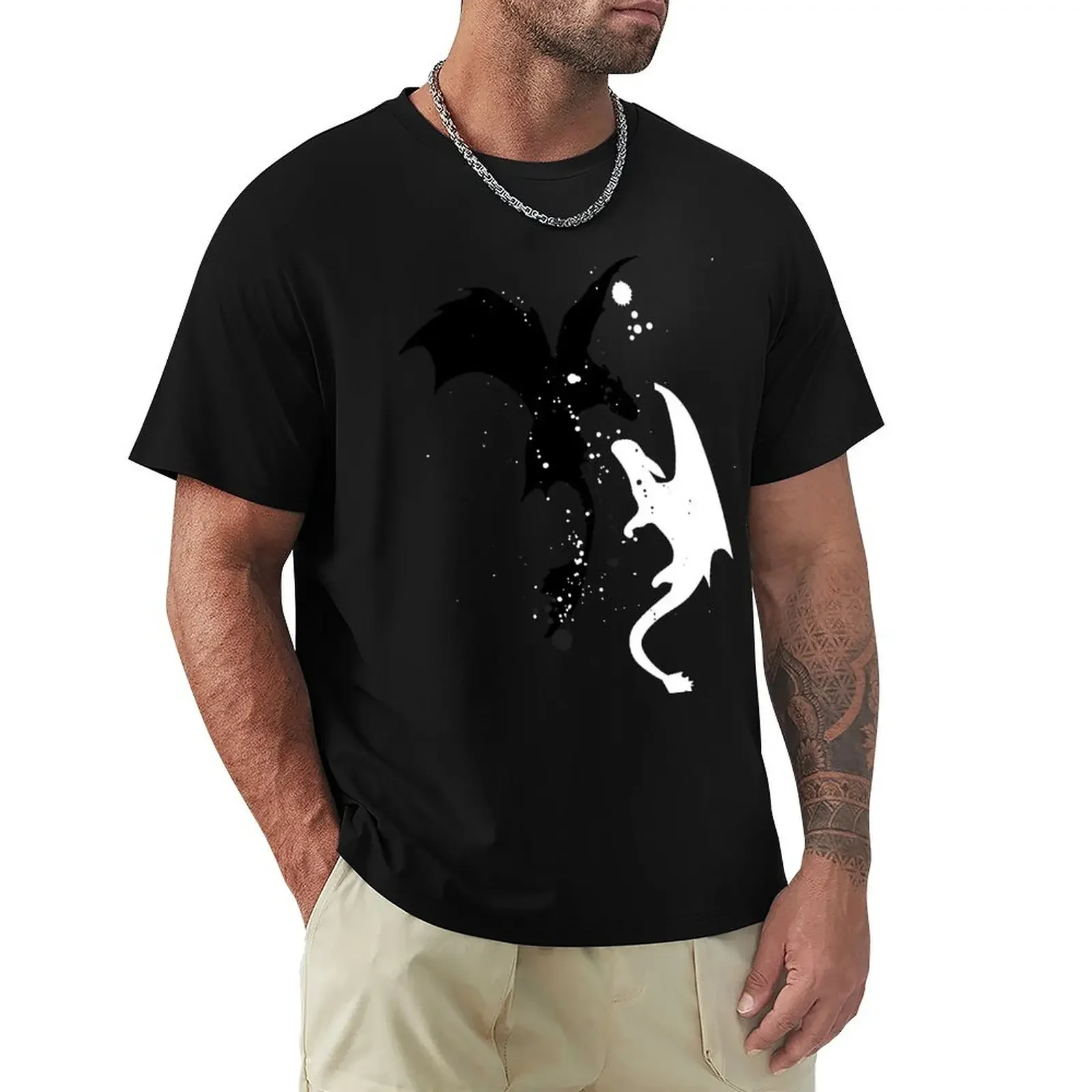 Splatter Night/Light Fury T-Shirt plain anime stuff anime t shirts plus size clothes cotton t shirt men