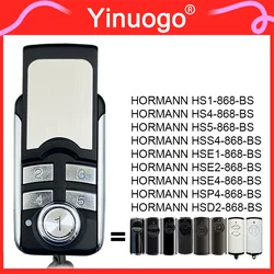 868MHz HORMANN BiSecur / BS Series Remote Control Clone HORMANN HSE 2 4 1 HS 1 2 5 HSP4 HSD2 868 BS Garage Door Remote Control