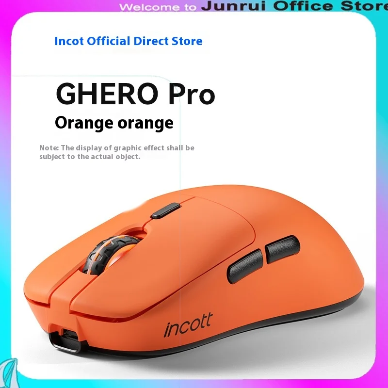 

Incott Ghero Gaming Mouse Supports 8k Return Rate, Three-Mode Dedicated Wireless Mouse For Gaming, 1k Receiver Included