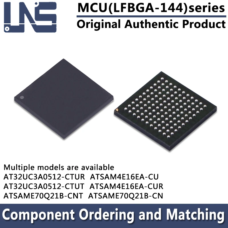 

1pcs AT32UC3A0512-CTUR AT32UC3A0512-CTUT ATSAM4E16EA-CU ATSAM4E16EA-CUR ATSAME70Q21B-CN ATSAME70Q21B-CNT LFBGA-144 32bit MCU