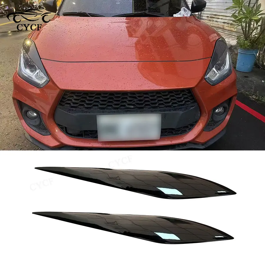 

For Suzuki SWIFT ZC33S 2018-2024 ABS plastic car headlight lens cover decorative parts car kit body accessories