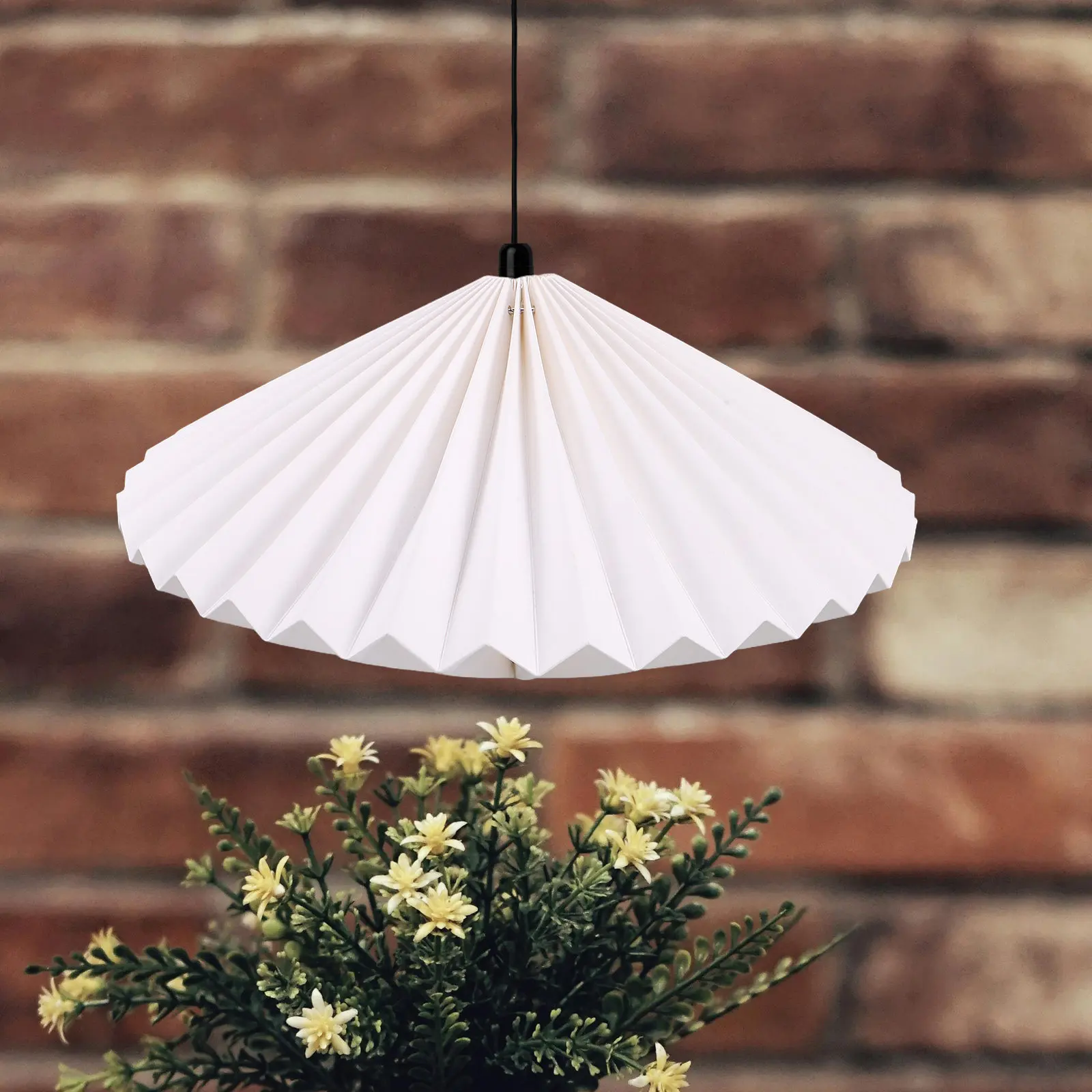 

Складной абажур в стиле оригами, подвесной светильник в скандинавском стиле, декоративный чехол с мягким свечением для гостиной, спальни, столовой