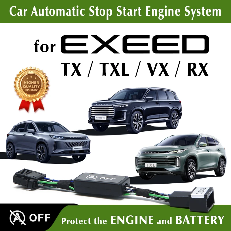 

For Cheryexeed TX / VX / RX Car Automatic Stop Start Engine System Off Close Control Sensor Plug Smart Stop Cancel For Exeed TXL