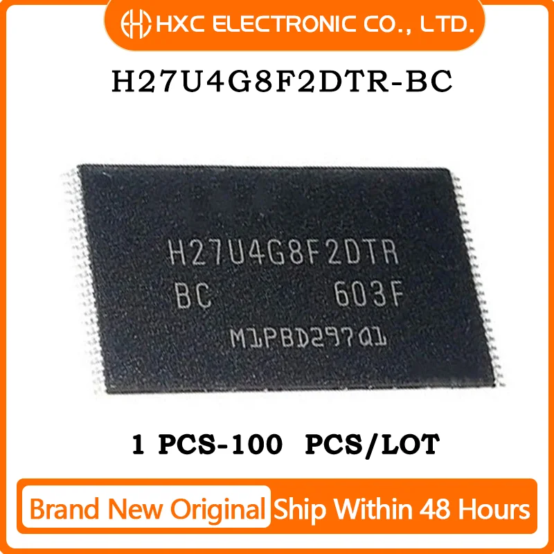 

1PCS/5PCS/10PCS/50PCS H27U4G8F2DTR-BC H27U4G8F2DTR TSSOP48 Brand New Original IC CHIP