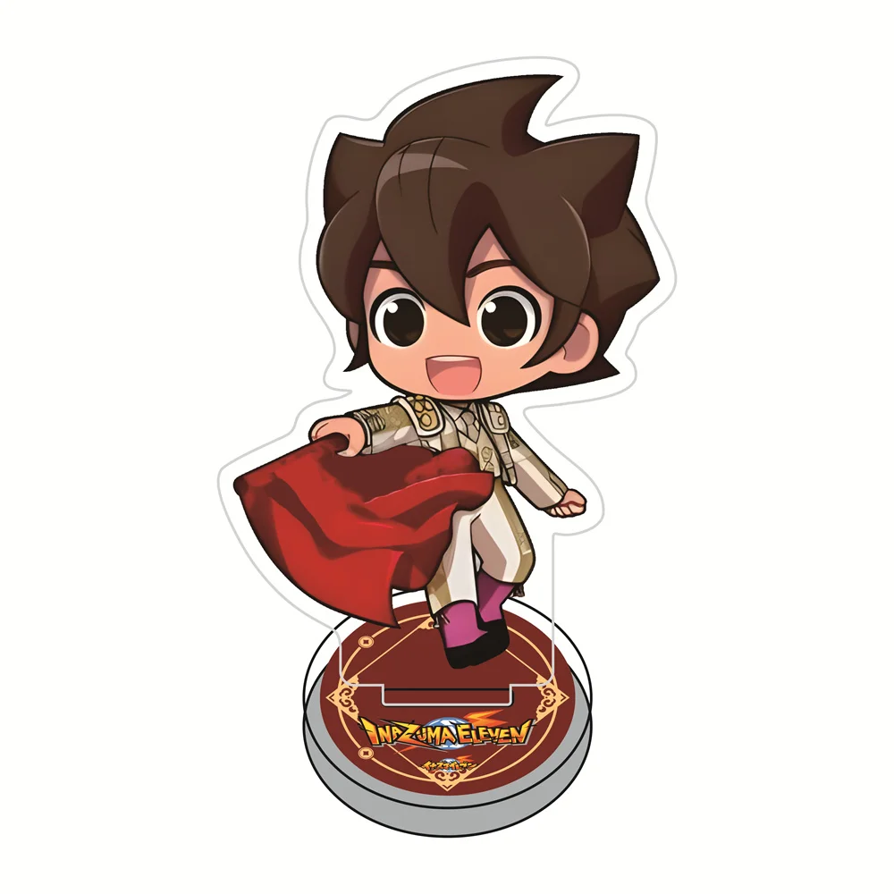 Inazuma Eleven 10cm Spanish Flamenco Outfit Q-Style Acrylic Stand Figures Keychain Anime Collectible Standee Desk Deco