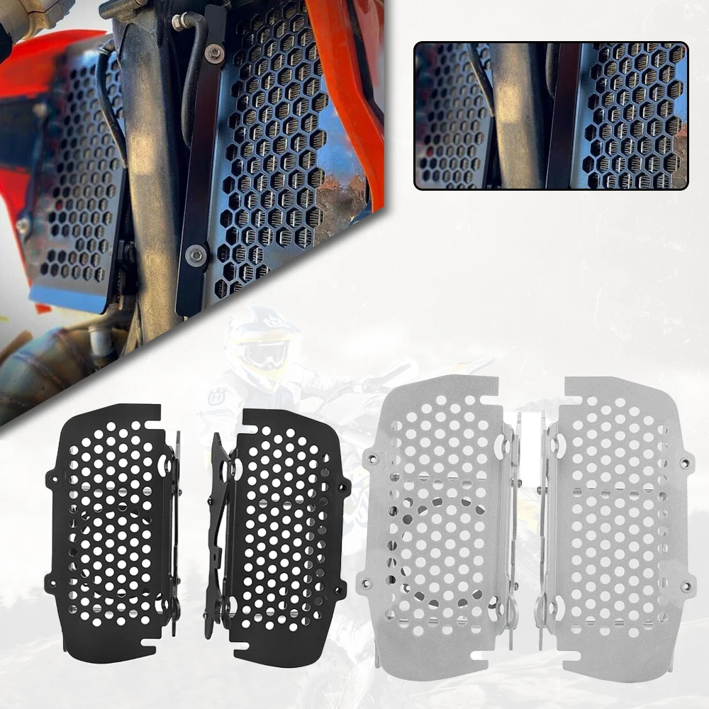 

2024 Radiator Grille Guard Grill Cover Protector FOR GASGAS For EXC XC XCW TPI 2T/4T SX SX-F For Husqvarna TE TX TC FE FX FC NEW