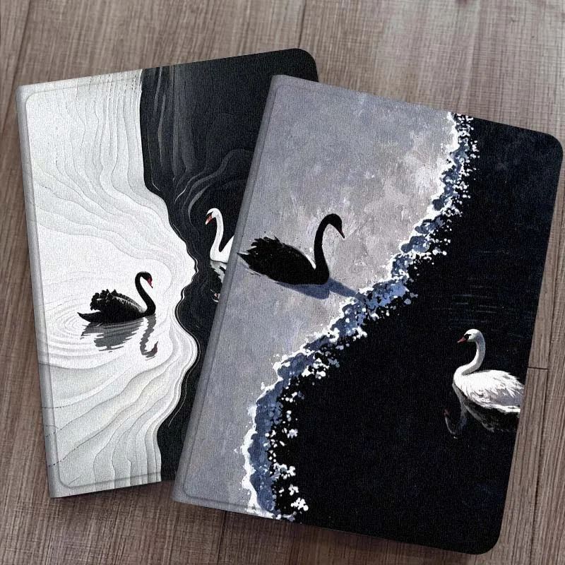 

Swan Cool Luxury Pattern For Xiaomi Redmi Pad 2 7 8 6 6S 5 4 SE Pro 8.8 11 8.7 11.2 12.4 Ultra Plus Max Tablet Case