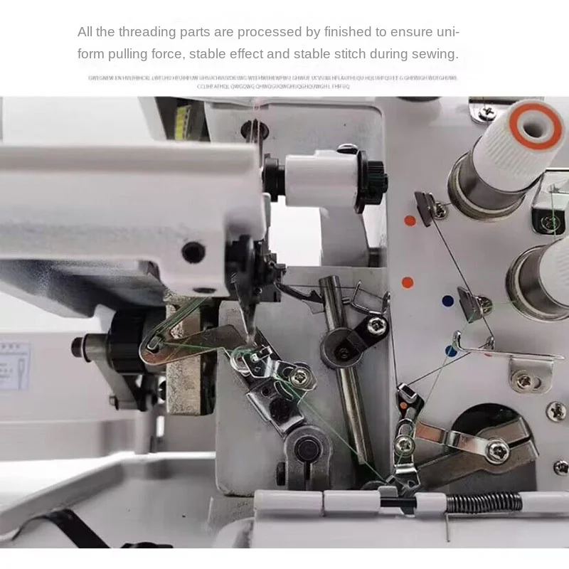 Four-line desktop overlock sewing machine overlock machine electric sewing machine small four-line home office new