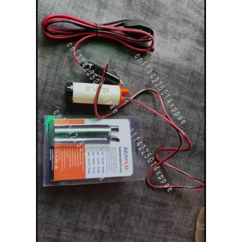 Efficient DC Submersible Pump 12V DC 21L/min High-Flow RV & Car Mounted Submersible  Water PumpCompact