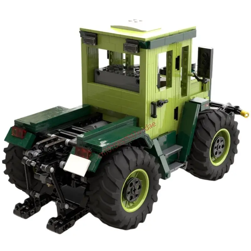 1:17 Moc RC Farm Trac 1000 tractor and 3 Way Tipper with Drawbar  DIY creative ideas ChildrenToy birthday Gift Technology Blocks