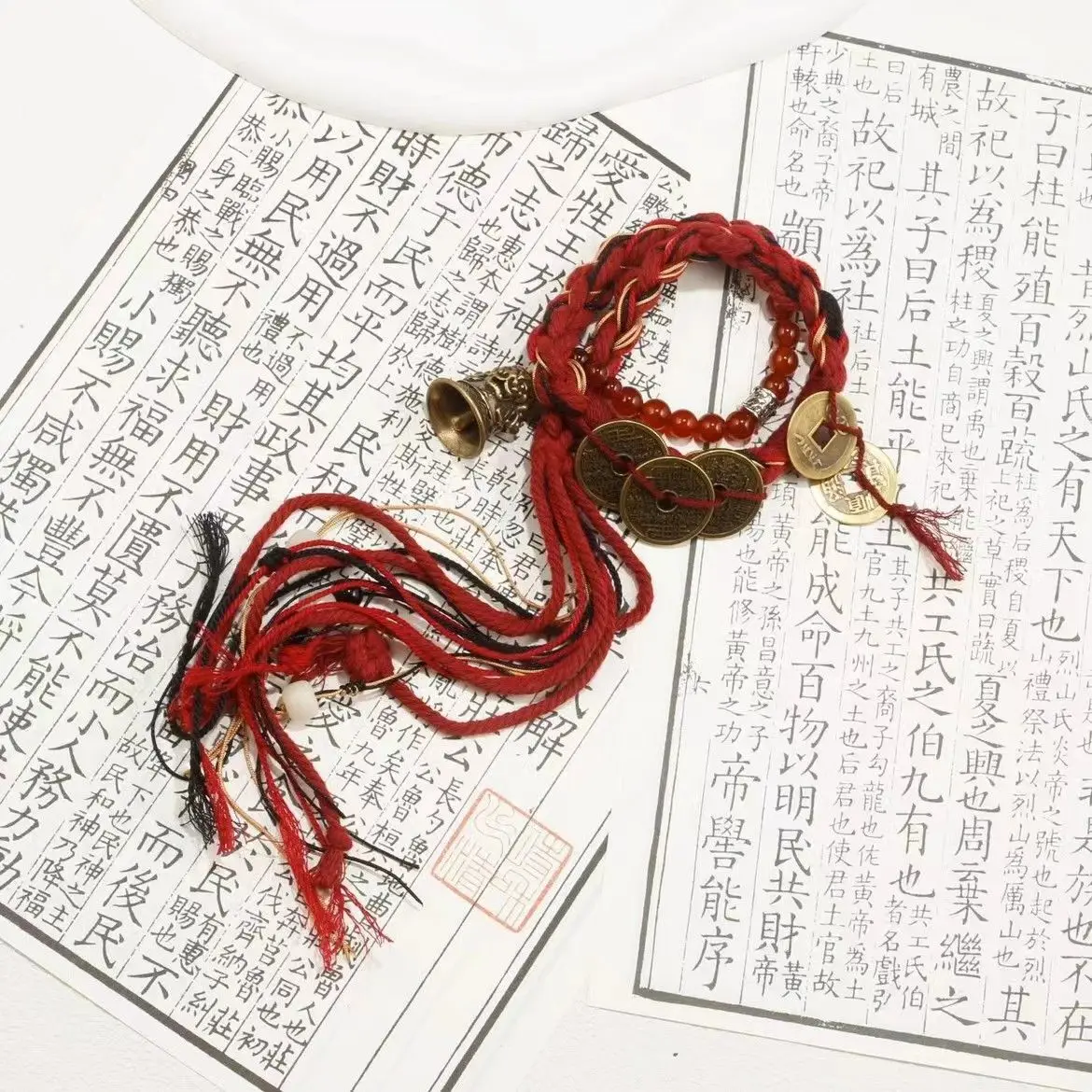 Li Huowang Copper Coin Mask Li Huowang Bracelet Sitting Forget Dao Cosplay Weird Mask Weird Li Huowang Cosplay