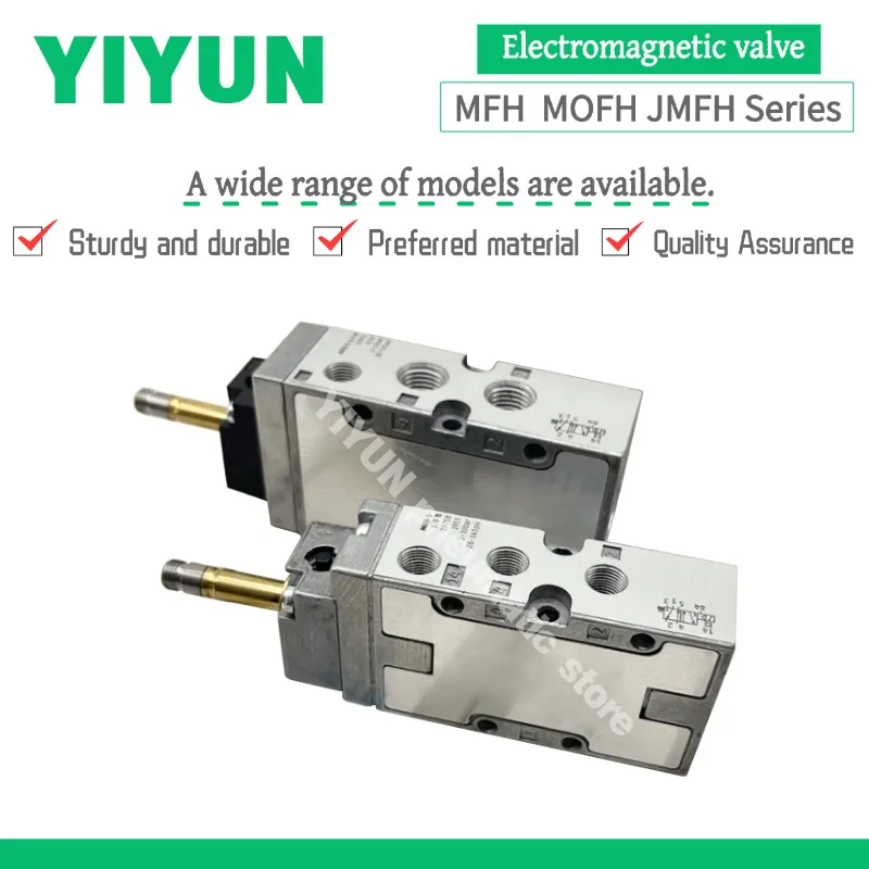 MFH-5/3E-1/8-B,3G-1/8-B,3B-1/8-B,-S-B, MFH-5/3E,MFH-5/3G,MFH-5/3B-1/4,-3/8-B,-S-B YIYUN Electromagnetic valve MFH MOFH JMFH