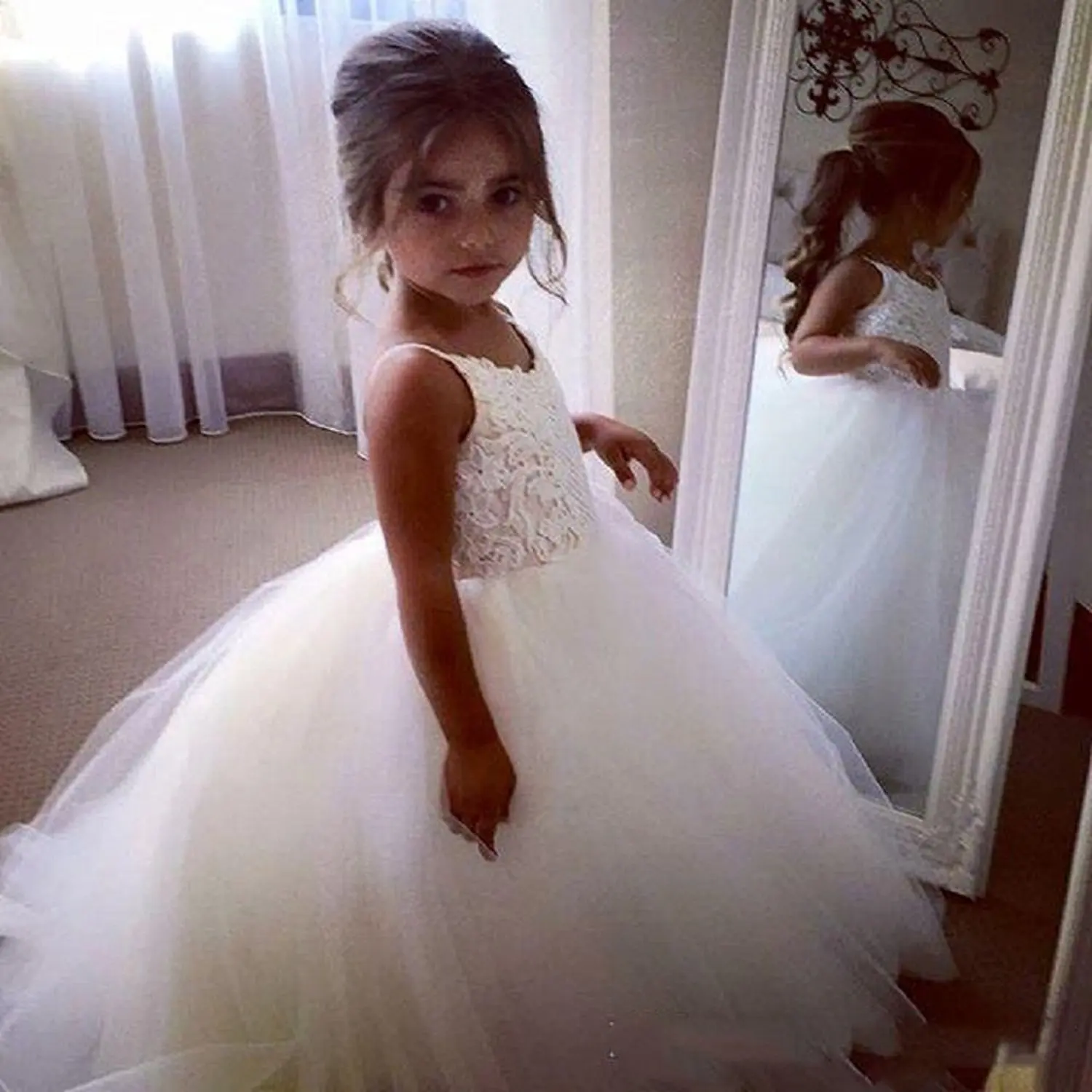 

Luxury Dresses for Girls Wedding Dress for Kids Girl's Ceremonial Dress Children Clothes Girl Girls Dresses 2 to 8 Years Elegant