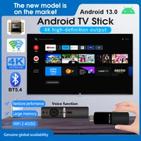 Smart TV Stick MX10 K9 plus Allwinner H313 Quad-core Mali-G31 Wi-Fi6 2,4G + 5G + BT5.4 Android 13 4k TV portátil Android
