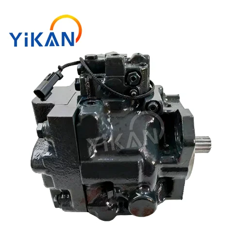 High Quality YIKAN 708-1U-00212 Hydraulic Fan Master Pump for Crawler Excavator PC600-8 PC600-8R PC600LC-8 PC650LC-8 Wooden for