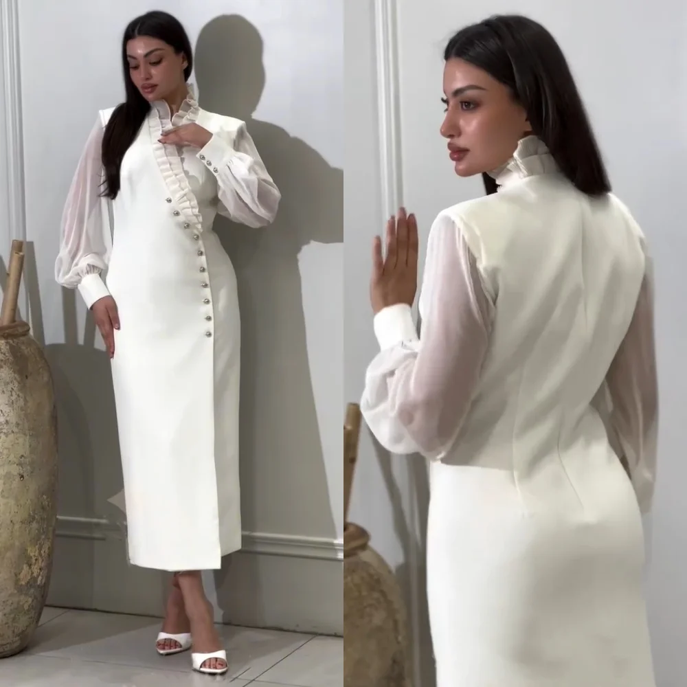 

Customized Matching Jersey Pleat Ruched Straight V-neck Midi Dresses Bespoke Occasion Celebrity Classic Pastrol