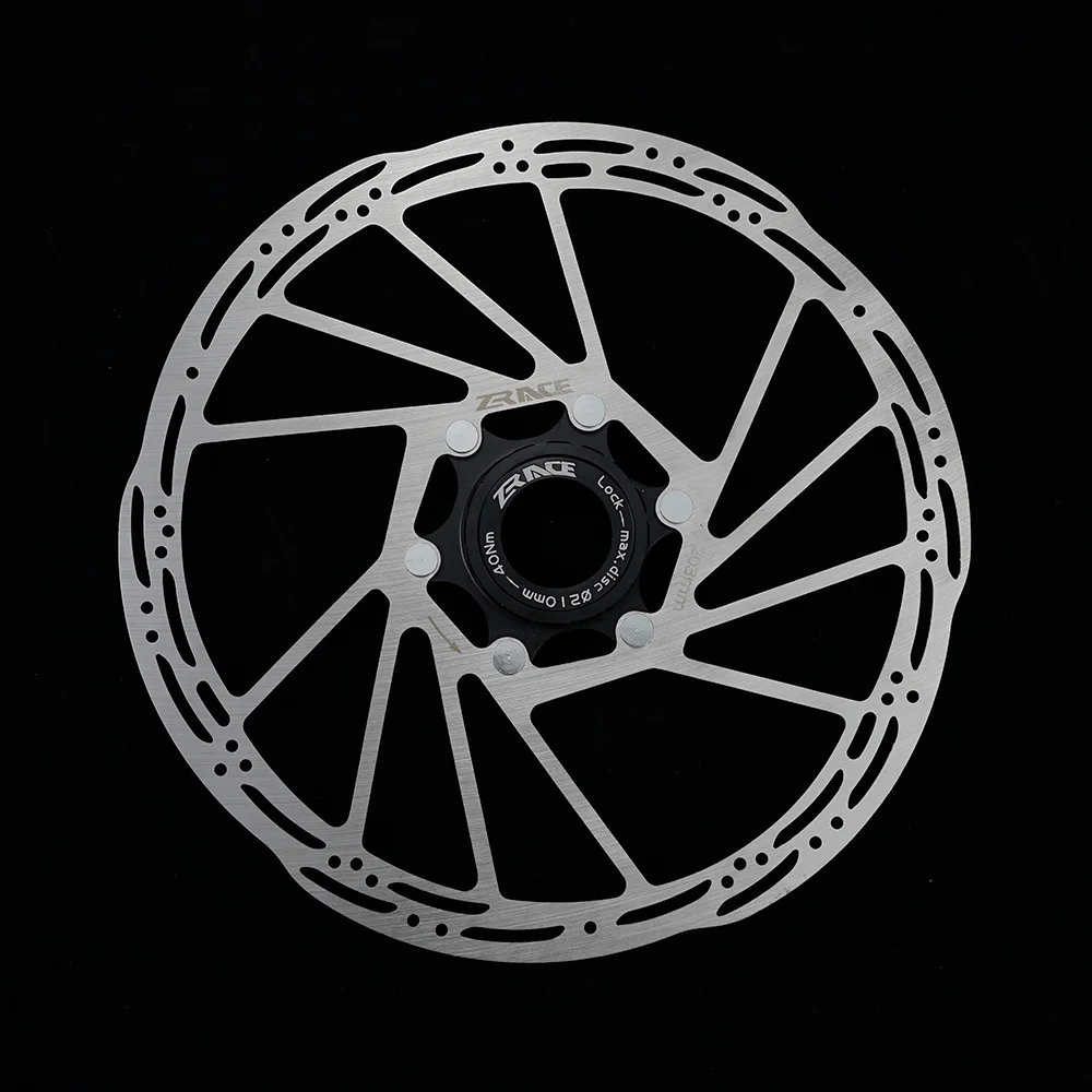 ZRACE Center Lock Bremsscheibe mit Starker Wärmeableitung, Schwimmende Bremsscheibe 140mm 160mm 180mm für MTB / Rennrad-Scheibenbremsen – Detail 8