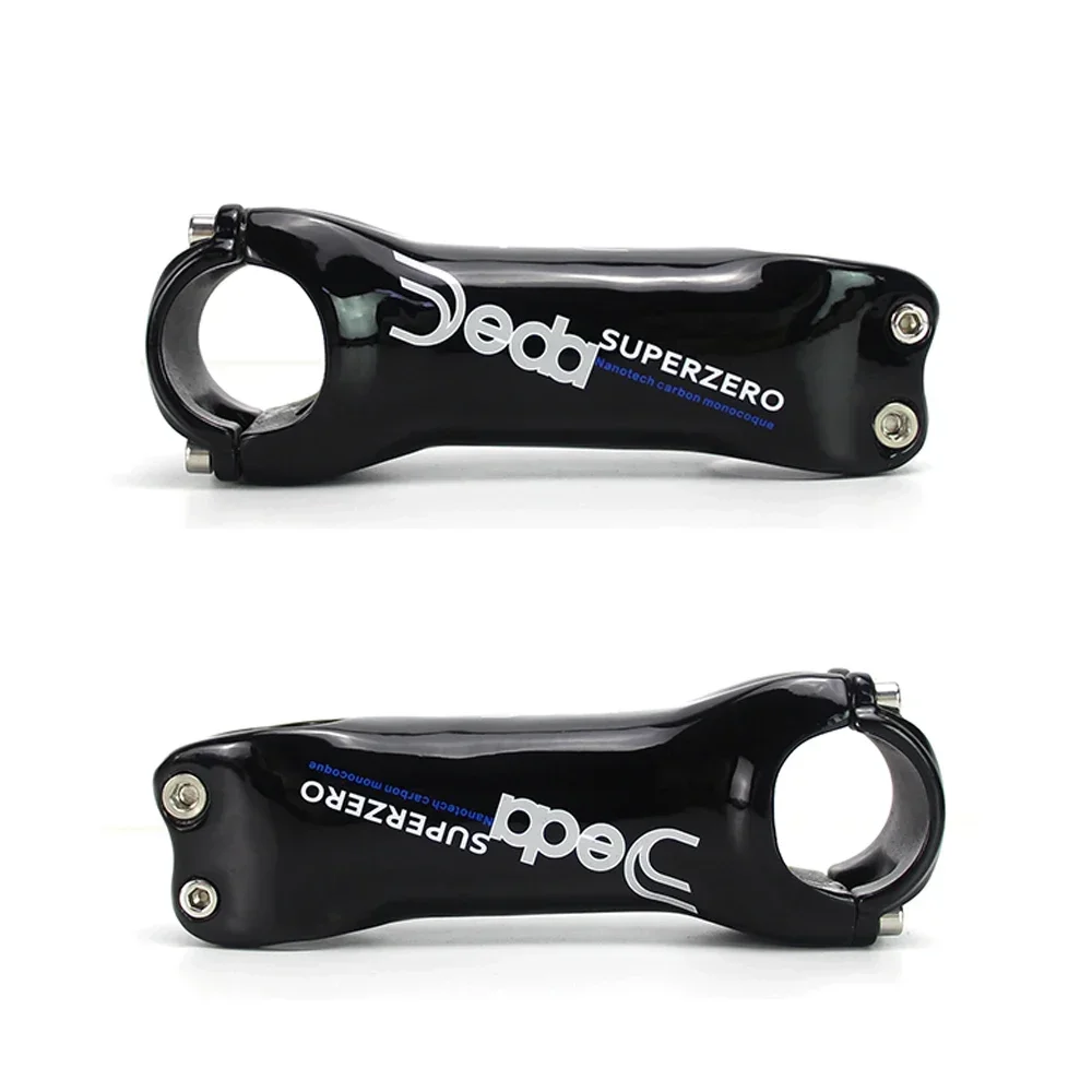 Deda Black Color Full Carbon Stem Ultra Light 6 Degree 17 Degree 60mm-130mm Stem Mountain Bike Road Bike Stem