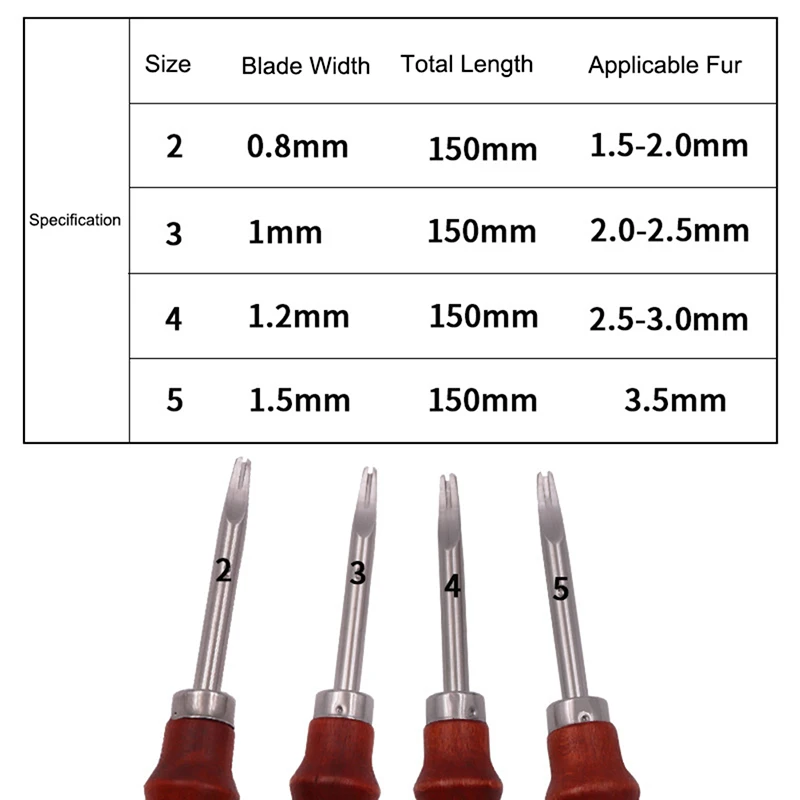 1 szt. 0.8/1.0/1.2/1.5mm skórzana krawędź skrywający nóż fazujący do cięcia ręcznego narzędzie rzemieślnicze z drewnianą rękojeścią narzędzia DIY