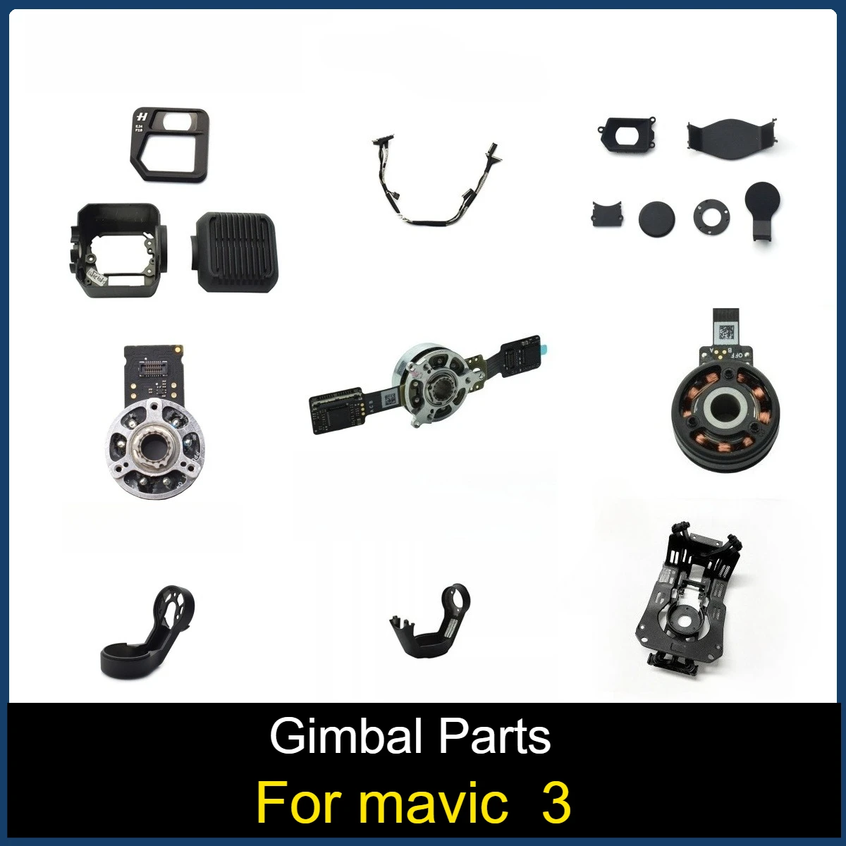

Запчасти для ремонта карданного подвеса для Mavic 3.Middbal Frame/двигатель и рычаг/сигнальный кабель/демпфер