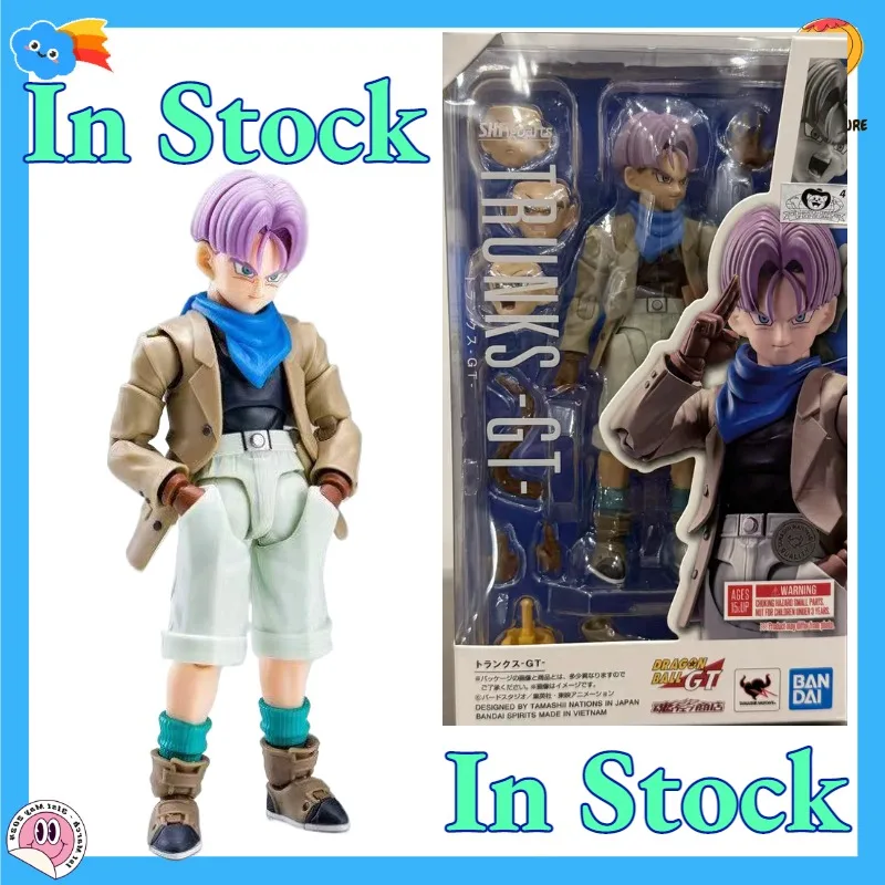

В наличии: Фигурки Dragon Ball SHFiguarts Trunks-GT, изысканные коллекционные фигурки, настольные украшения, детские игрушки