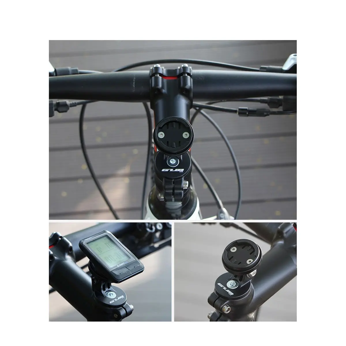 حامل تثبيت بغطاء علوي لجذع الدراجة ABJV مع 4 محولات قابلة للتعديل لـ #2