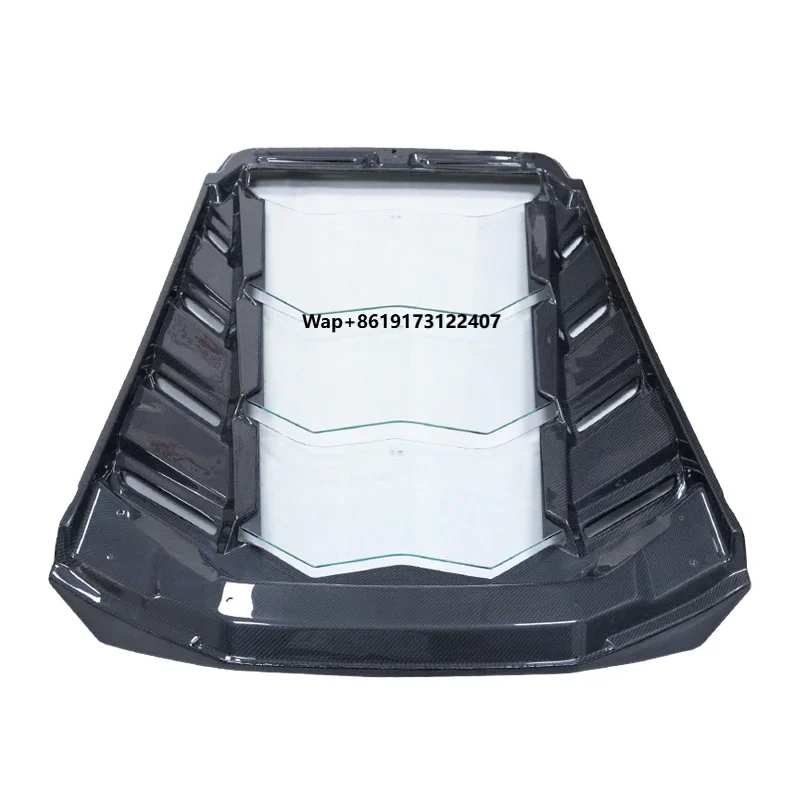 Car Parts Carbon Fiber Rear Trunk Hood for LP580 LP610 Carbon Fibre Car Rear Engine Cover