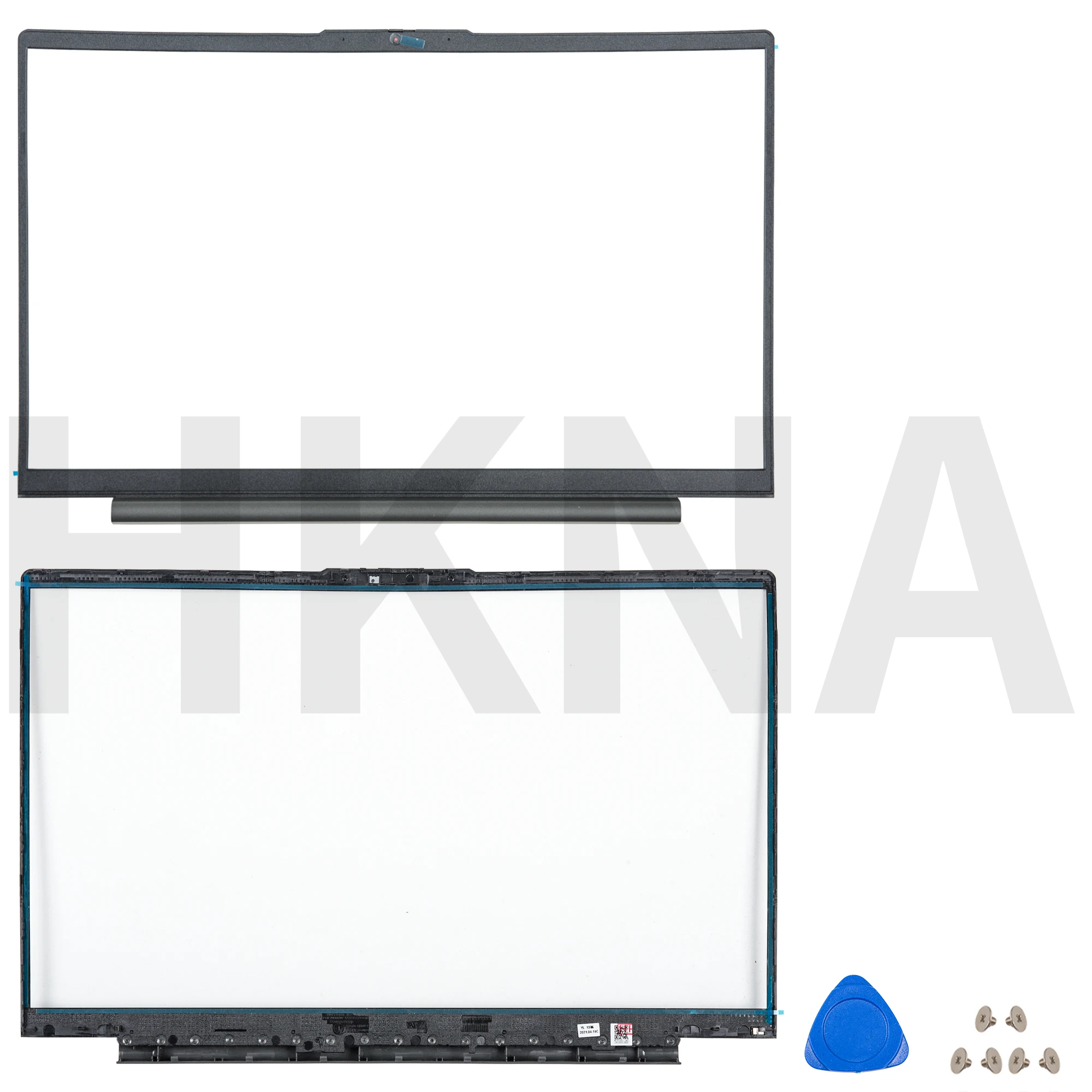 حافظة جديدة لجهاز ideapad 5 15ALC05 15IIL05 15ITL05 15ARE05 إطار غطاء خلفي معدني LCD مفصلات/غطاء مفصلات AMK 7000110   GS557