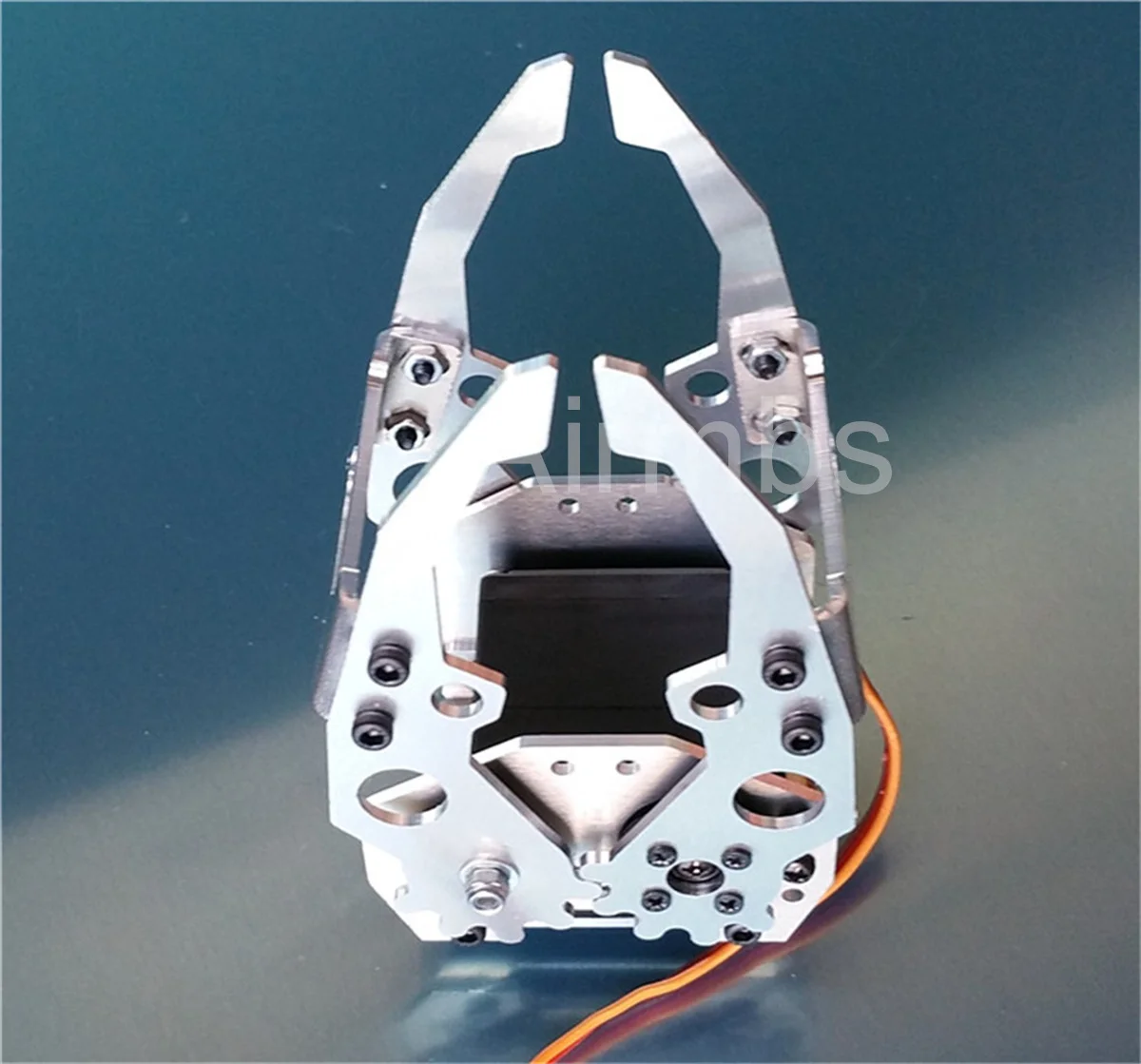 Большой металлический коготь робота с MG996r Servomotor Механический захват для рычага робота Механическая рука Металлический захват Зажим Зажим в разобранном виде